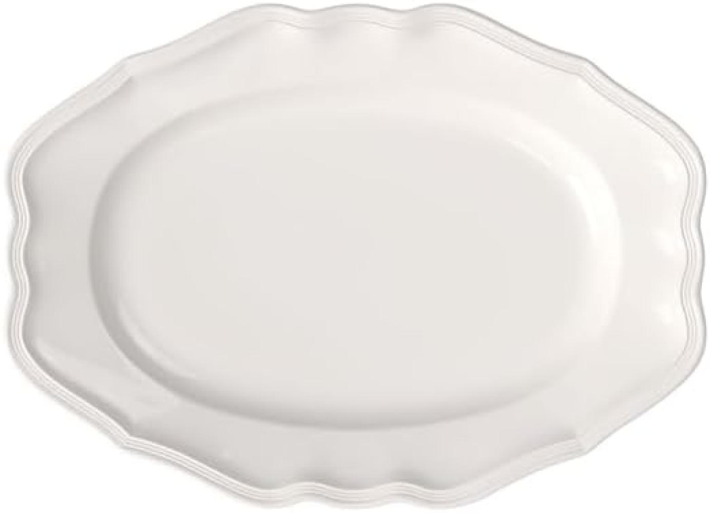 Platte oval 37cm Manoir Villeroy und Boch Servierplatte - Mikrowelle geeignet, Spülmaschinenfest Bild 1