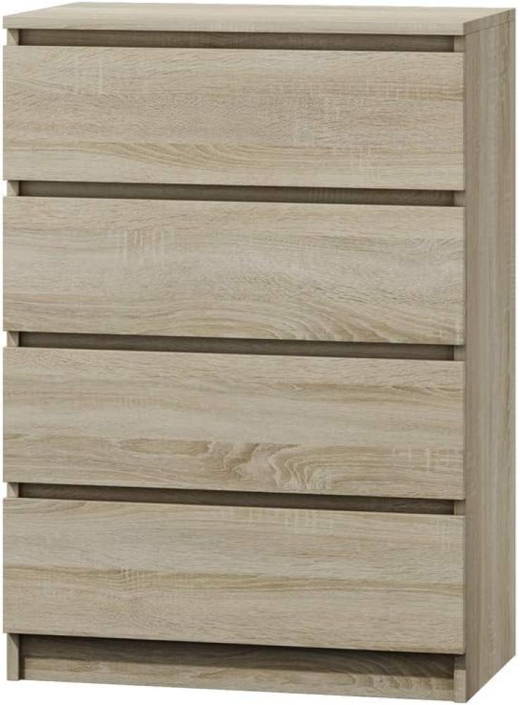 Selsey Kommode Highboard Sideboard Clio (Sonoma Eiche) Bild 1