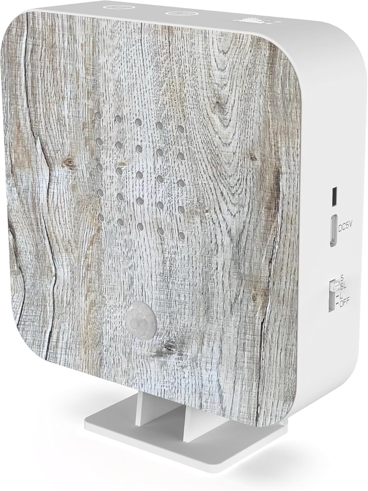 Northpoint LED Dekolicht Naturgeräuschebox Vogelzwitscher Bewegungsmelder Licht Aufladbar Bild 1