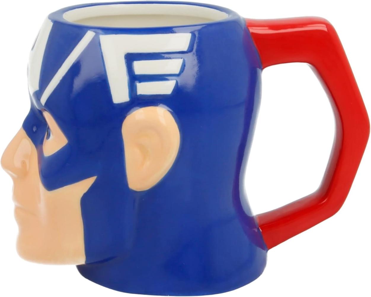 Marvel - 3D Keramiktasse, Captain America Bild 1