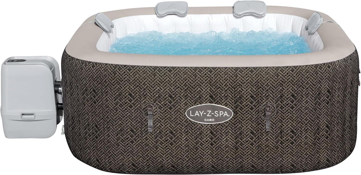 LAY-Z-SPA® WLAN-Whirlpool Cabo HydroJet™ 180 x 180 x 71 cm, eckig Bild 1