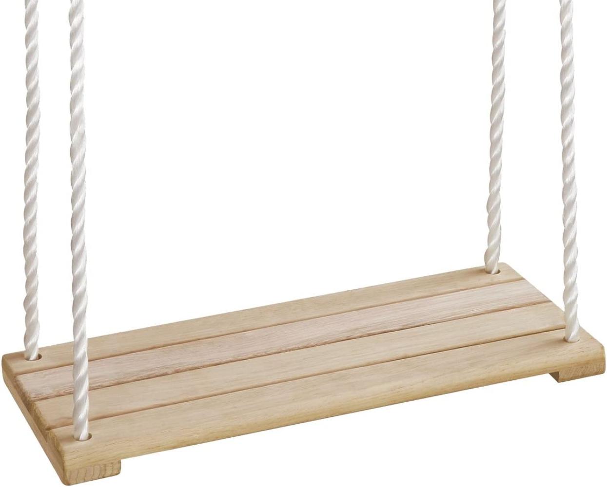Holz Brettschaukel Gartenschaukel Kinderschaukel Schaukelsitz verstellbar Bild 1