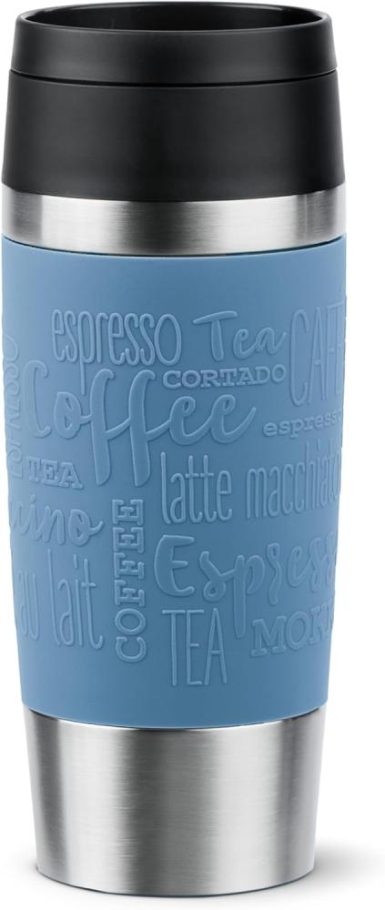 EMSA Thermobecher Travel Mug Classic, Aquablau, 0.36 l Bild 1