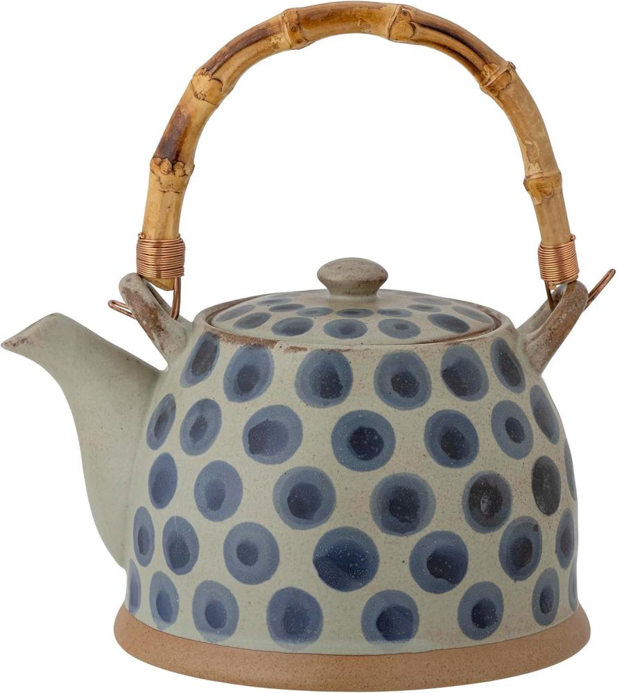 Bloomingville Teekanne, Tinni Teapot, Blue, Stoneware Bild 1