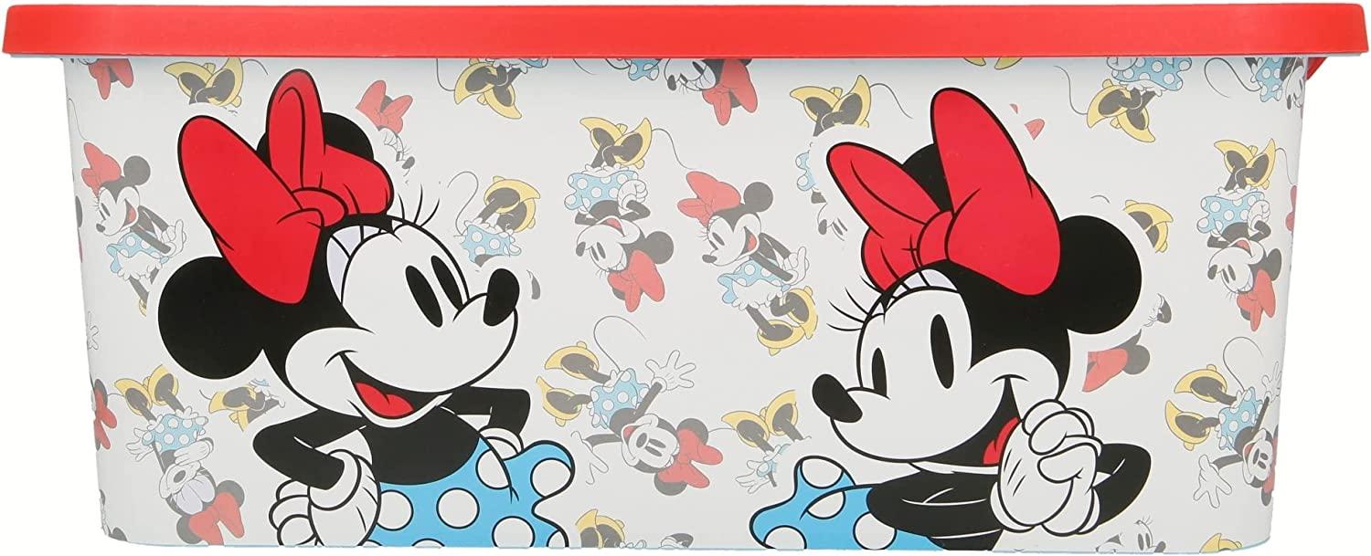 Click Box - Aufbewahrungsbox Minnie Mouse - ca. 13 Liter Bild 1