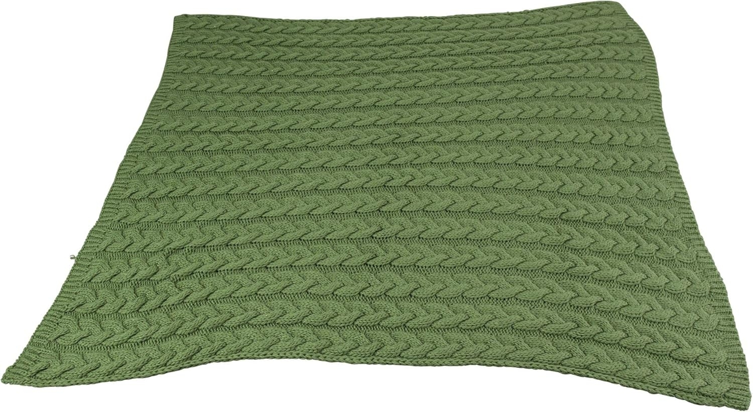 Kuscheldecke Strickzopf Tagesdecke Decke Wohndecke Sofa Couch Dekoration Bild 1