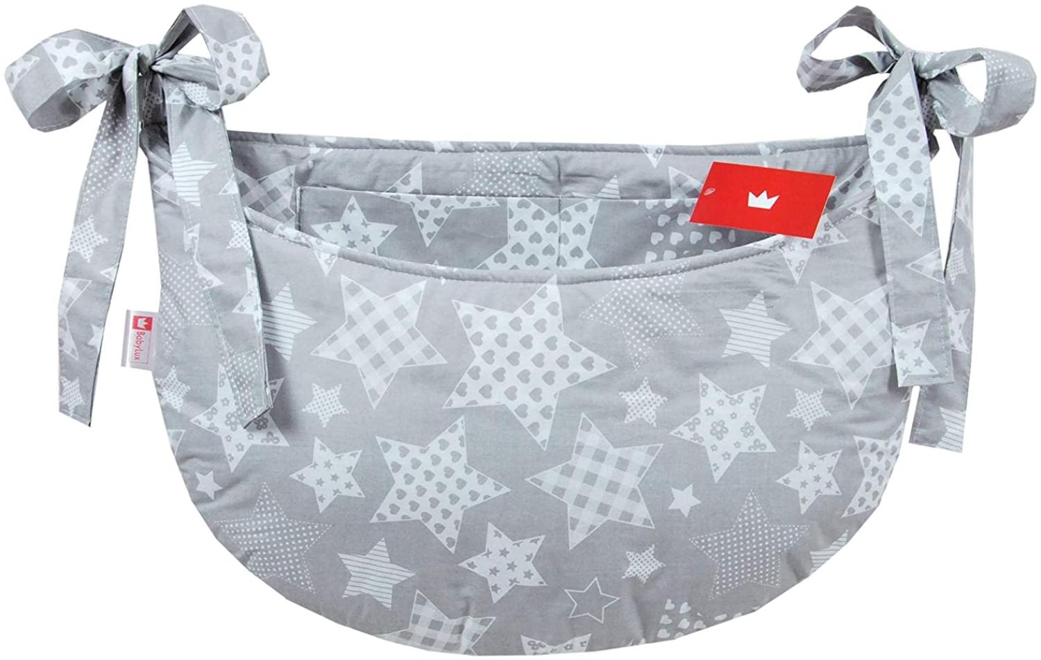 BABYLUX Babybetttasche Organizer BETTTASCHE Spielzeugtasche 96. Sternbild Bild 1