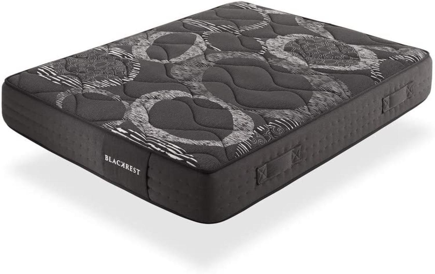 IKON SLEEP Taschenfederkernmatratze, Gelschaum, Schwarz, 150x180 cm Bild 1