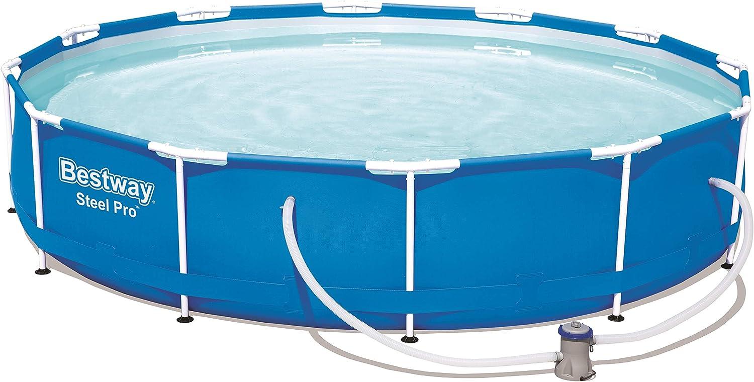 Bestway 'Steel Pro Frame' Pool, Blau, Ø 366 x 76 cm Bild 1