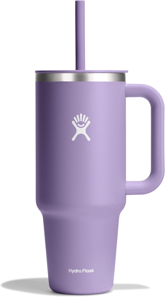 Hydro Flask Thermobecher 40 Oz All Around Travel Tumbler Moonshadow, Edelstahl, Die TempShield™-Isolierung hält Getränke stundenlang kalt oder heiß Bild 1