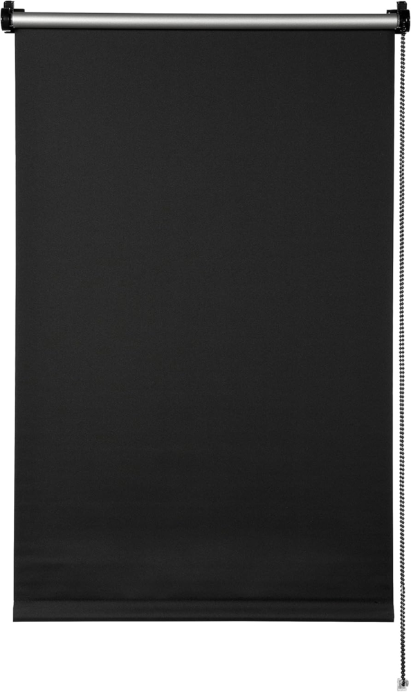 EASYFIX Rollo Thermo ENERGIESPAREND ohne Bohren schwarz 90x150 cm Bild 1