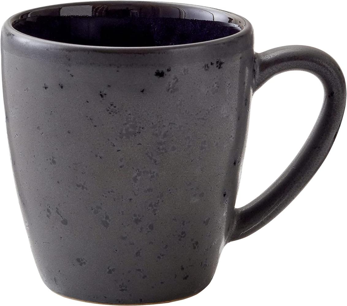 Bitz Becher mit Henkel klein black / darkblue 0,19 l Bild 1