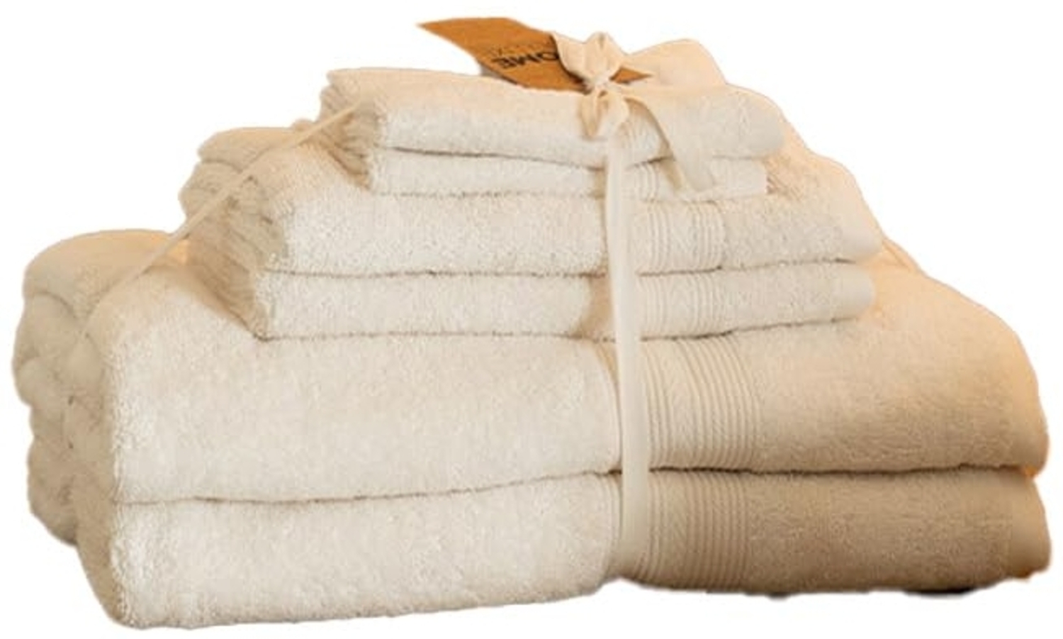 HOME DELUXE Home Deluxe Handtuch Set 6 tlg. CUDDLE - Beige Bild 1