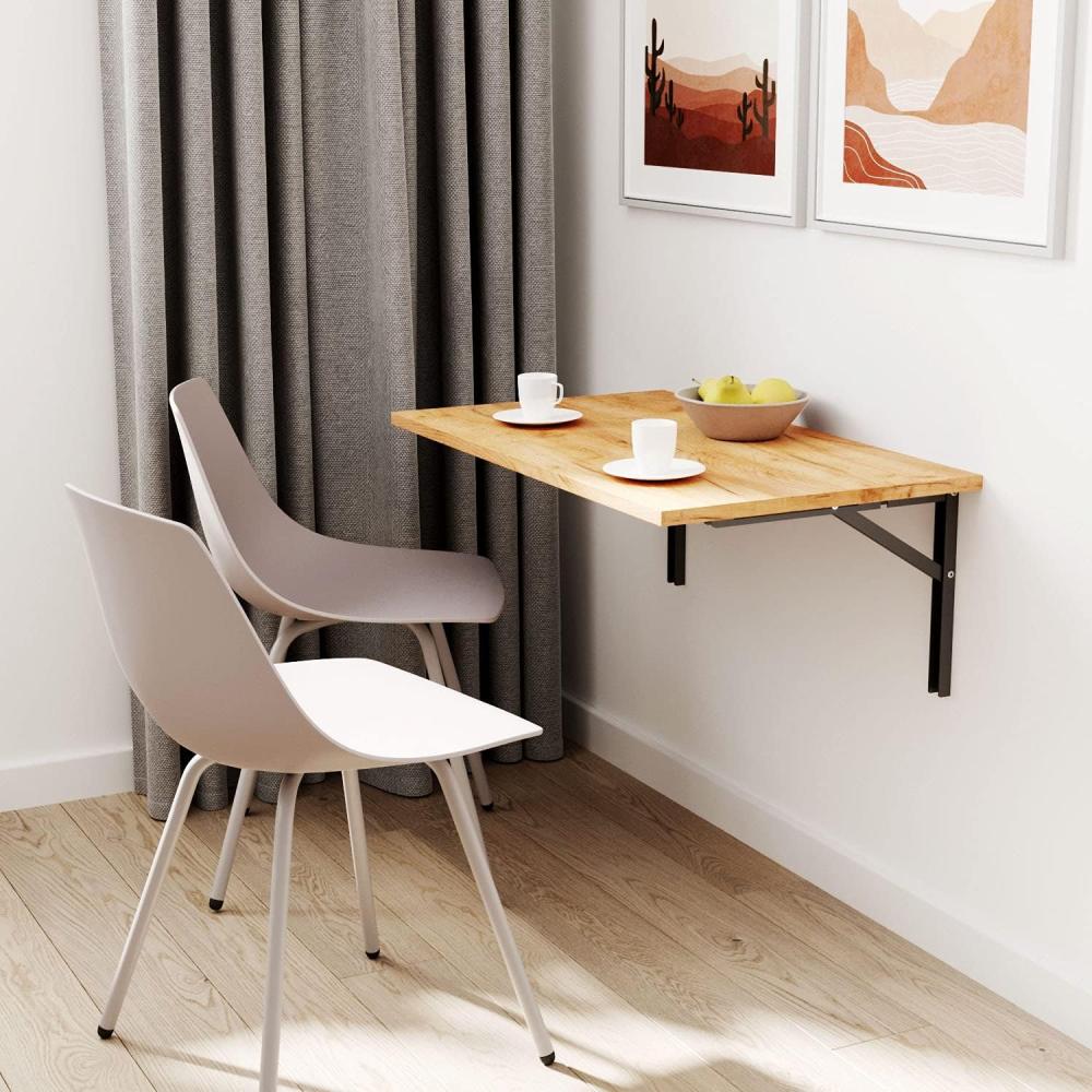 mikon 80x35 | Wandklapptisch Klapptisch Wandtisch Küchentisch Schreibtisch Kindertisch | Gold Craft Bild 1