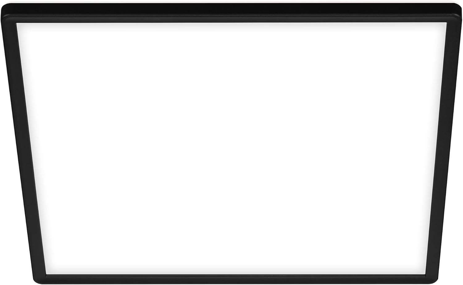 Di-Ka ultraflaches LED Panel Slim 42x42 cm schwarz mit Backlight Bild 1
