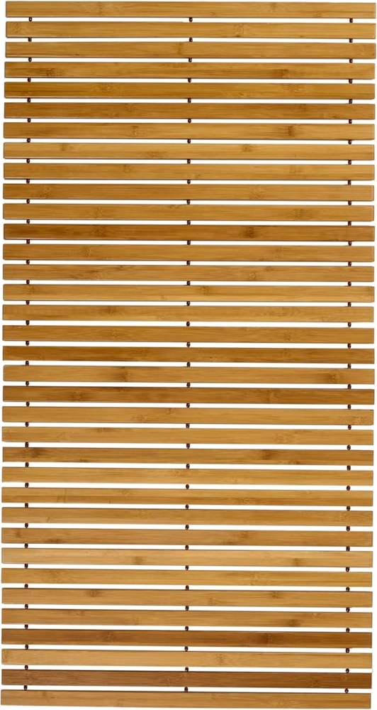 Kleine Wolke Holzmatte Level Badteppich, 100% Bambus, Natur, 115x60 cm, 115. 00x60. 00 cm, 4072202455 Bild 1