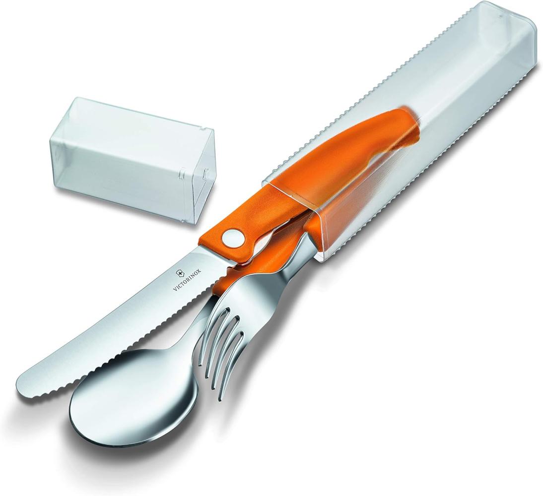 Victorinox | Swiss Classic Besteckset 3tlg orange Bild 1