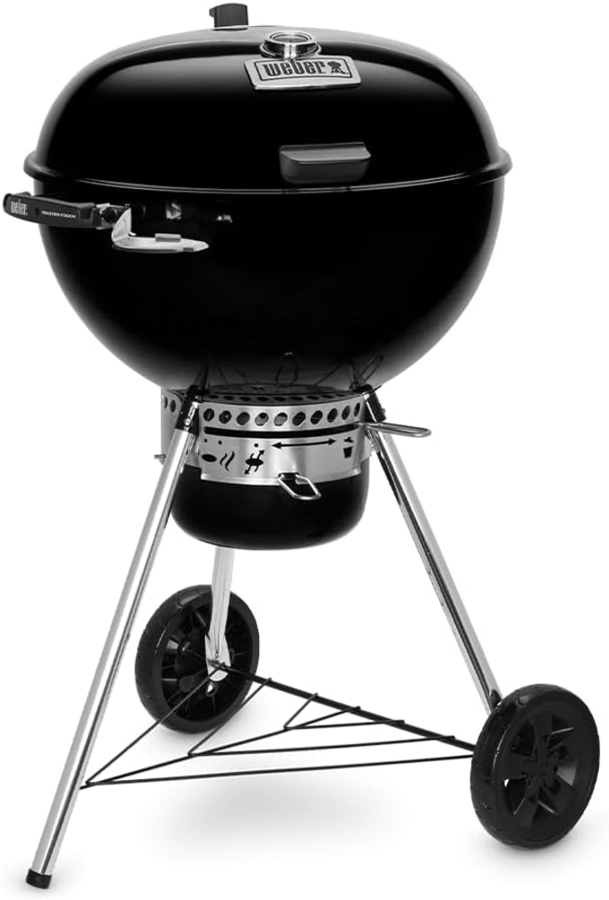 Weber Holzkohlegrill 57 cm Master-Touch GBS Premium E-5770 Black Bild 1