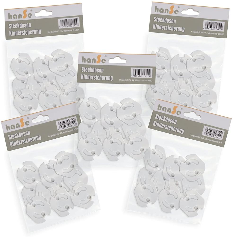 hanSe® Steckdosen Kindersicherung 50 Stück Bild 1
