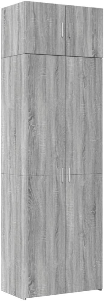 Hochschrank in Grau Sonoma 70 x 42,5 x 225 cm Holzwerkstoff Bild 1