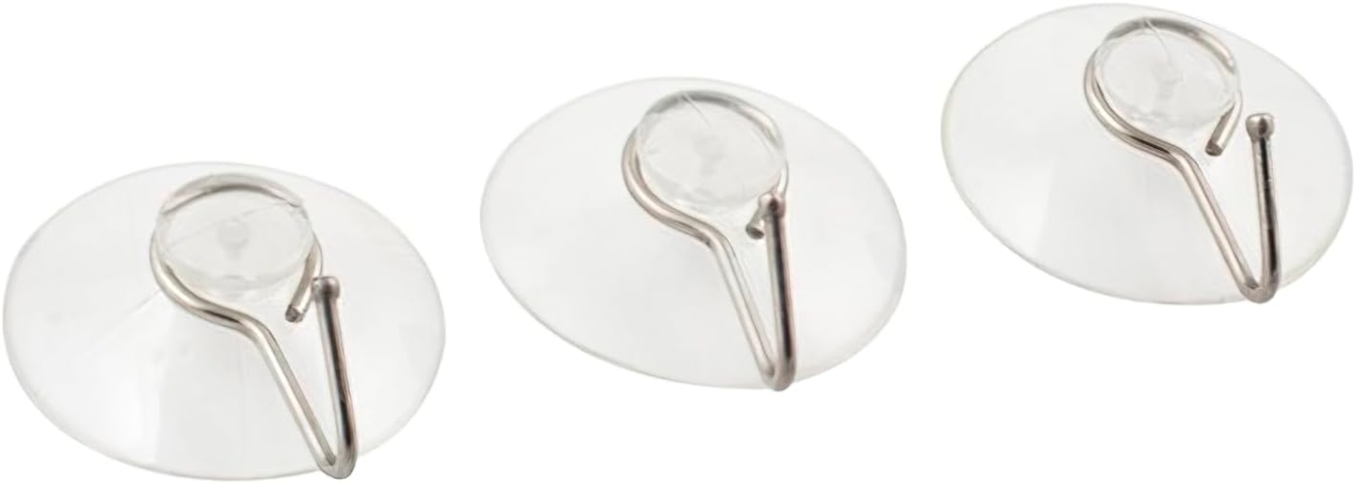 Metaltex 295003080 Saughaken 3-er Set transparent Bild 1