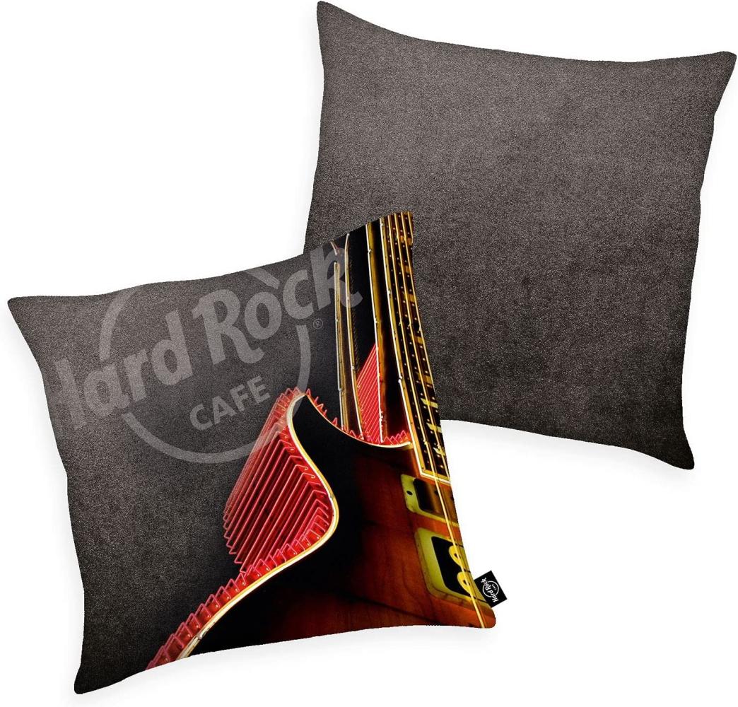 Hard Rock Cafe Soft Kissen Dekokissen Gitarre 40 x 40 cm Bild 1