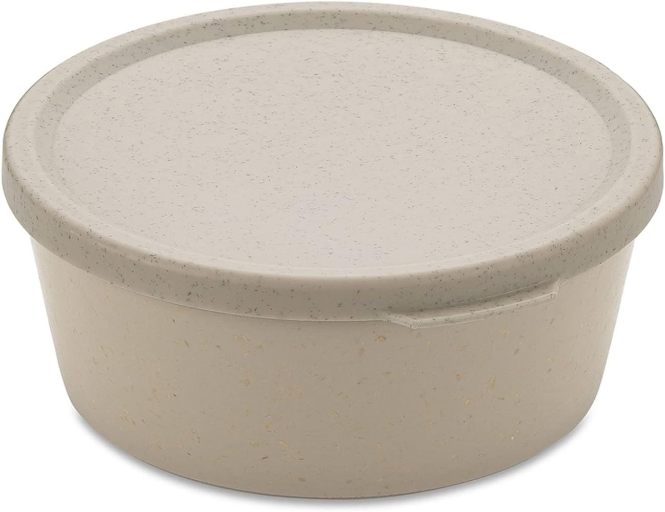 Koziol Schale Connect Bowl Mit Deckel, Schüssel, Kunststoff-Holz-Mix, Nature Desert Sand, 890 ml, 7271700 Bild 1