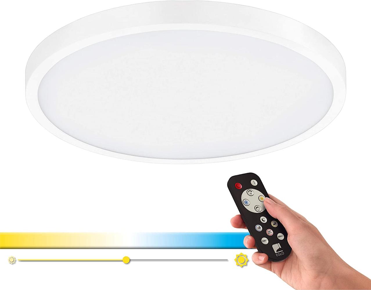 Eglo 98293 Access LED Aufbauleuchte FUEVA-A in weiß rund Ø30cm H:3cm 2700-6500K Bild 1