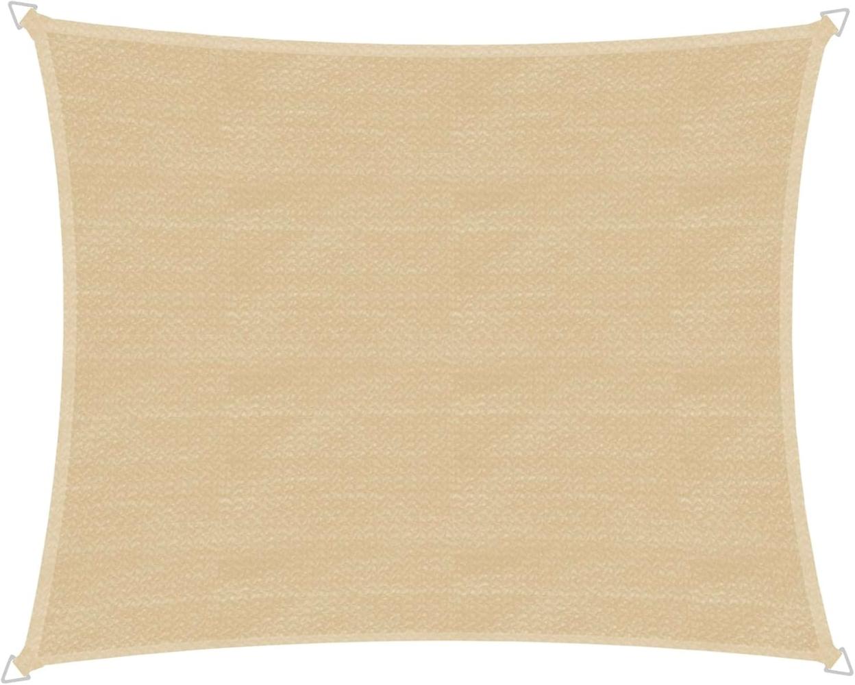 Windhager Sonnensegel Capri Rechteck, 3x4m, champagne Bild 1