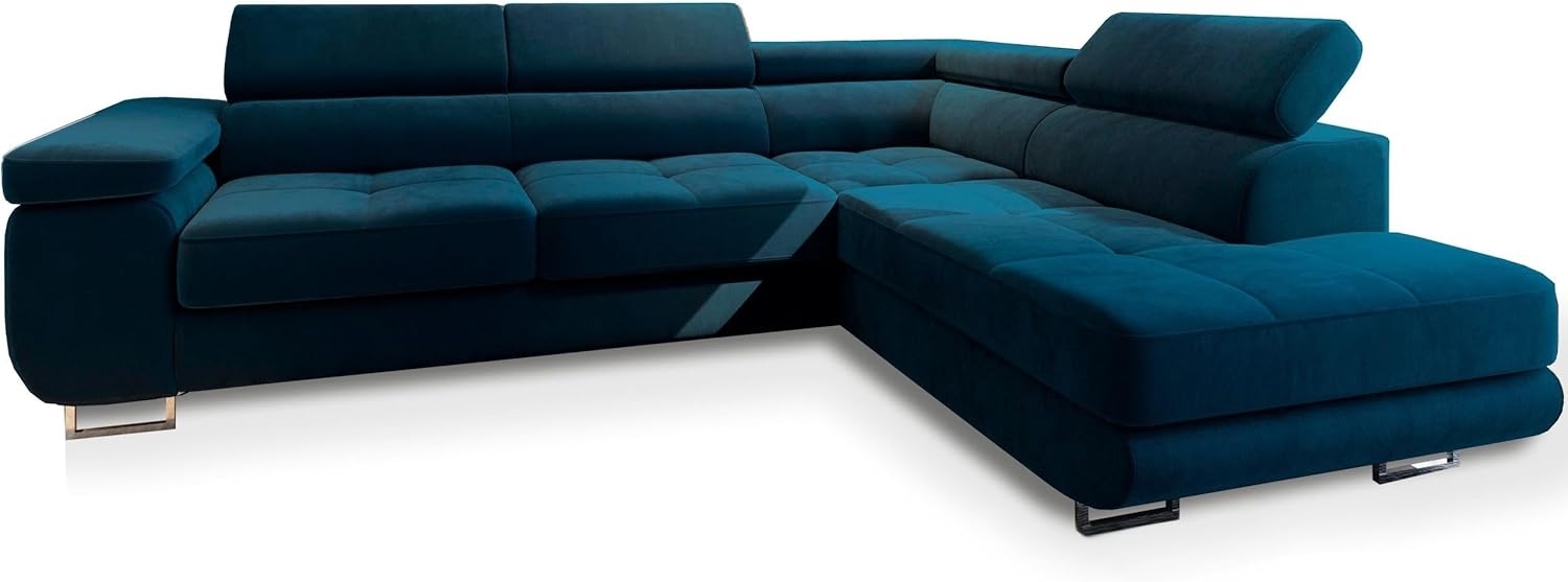 Masseno Ecksofa SELVA mit Schlaffunktion L-Form, Sofa mit Bettkasten Bild 1