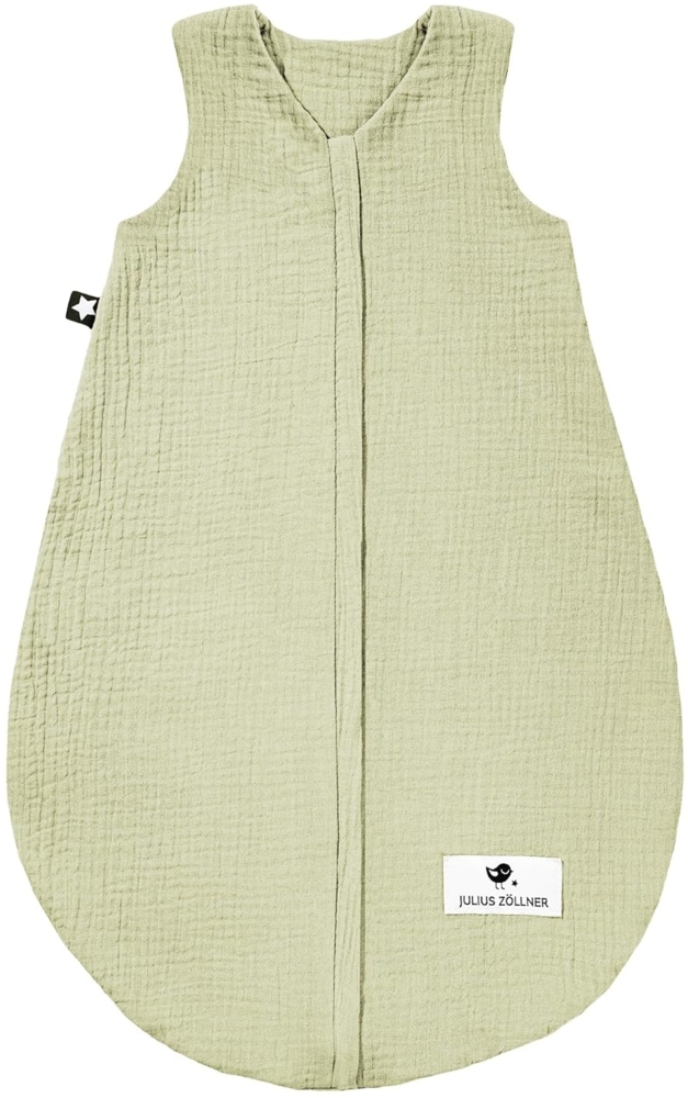 Julius Zöllner Baby Sommerschlafsack Musselin lime 60 cm Bild 1