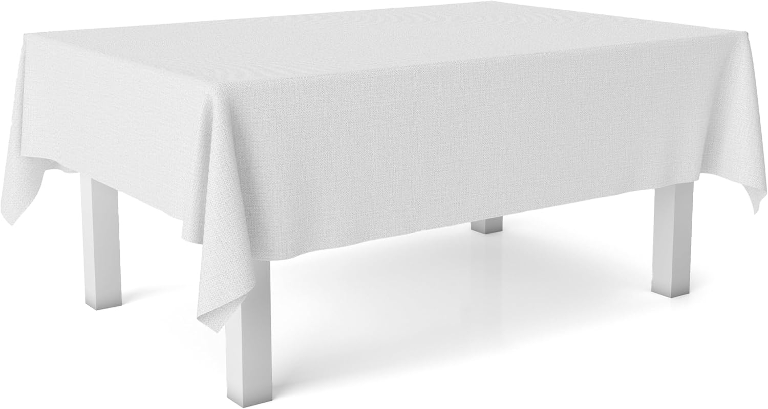 Martina Home Tischdecke, Wachstuch, TER, Weiß, 260x140 cm Bild 1