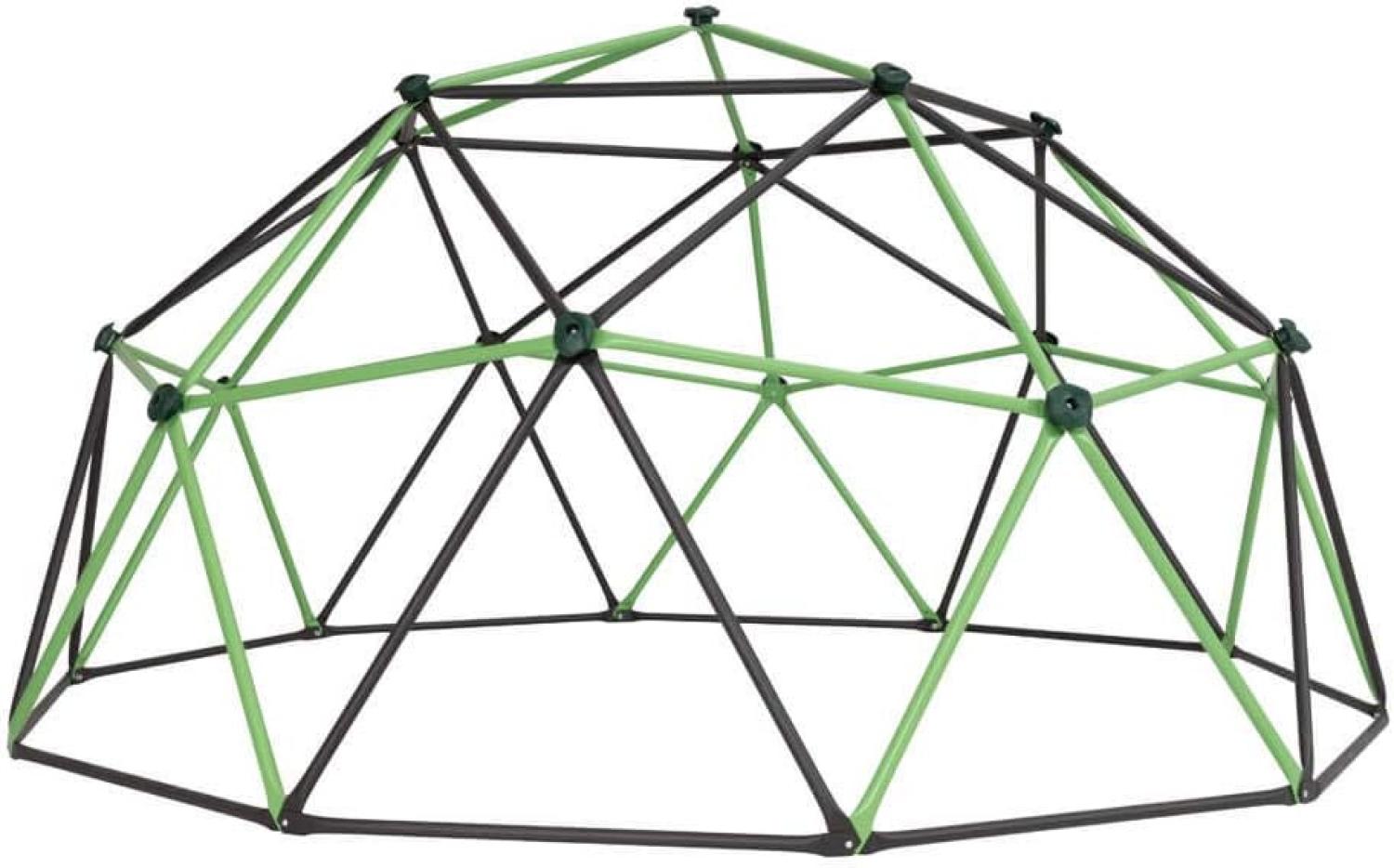 Lifetime Stahl Klettergerüst Geodome | Klettergerüst Garten | Grün/Bronze | Ø 335x168 cm Bild 1