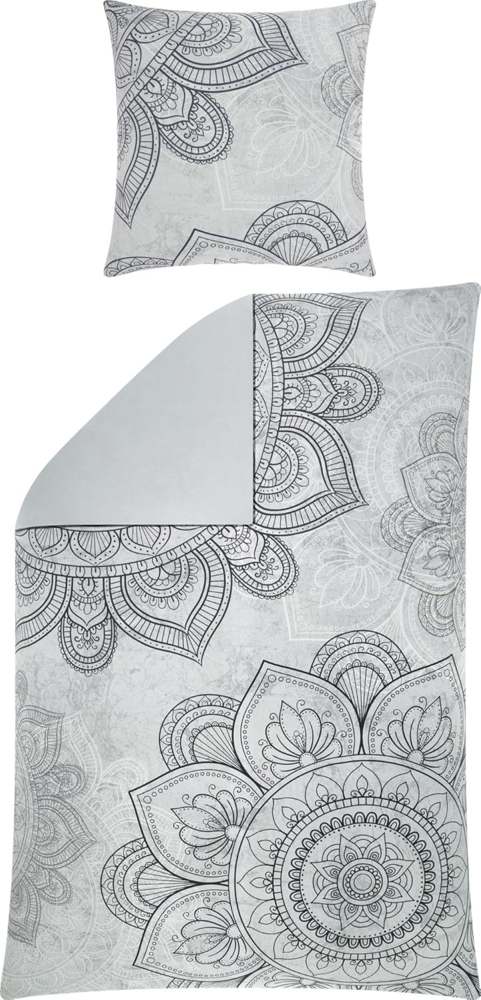 Erwin Müller Bettwäsche Wendebettwäsche, Mako-Satin, 2 teilig, Paisley Bild 1