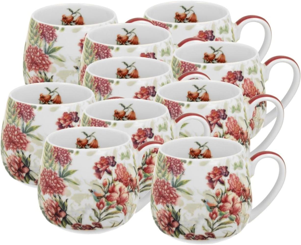 DUO FLORAL Fassbecher 430 ml LUCIA New Bone China Porzellan Bild 1