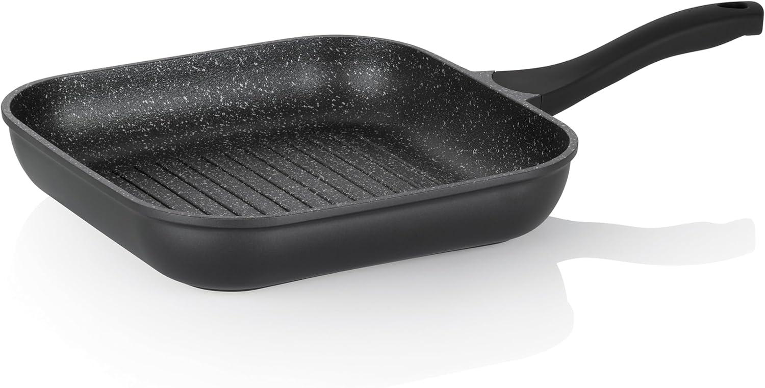 Kela Grilleckpfanne 28 cm Stella Nova Aluguss schwarz Bild 1