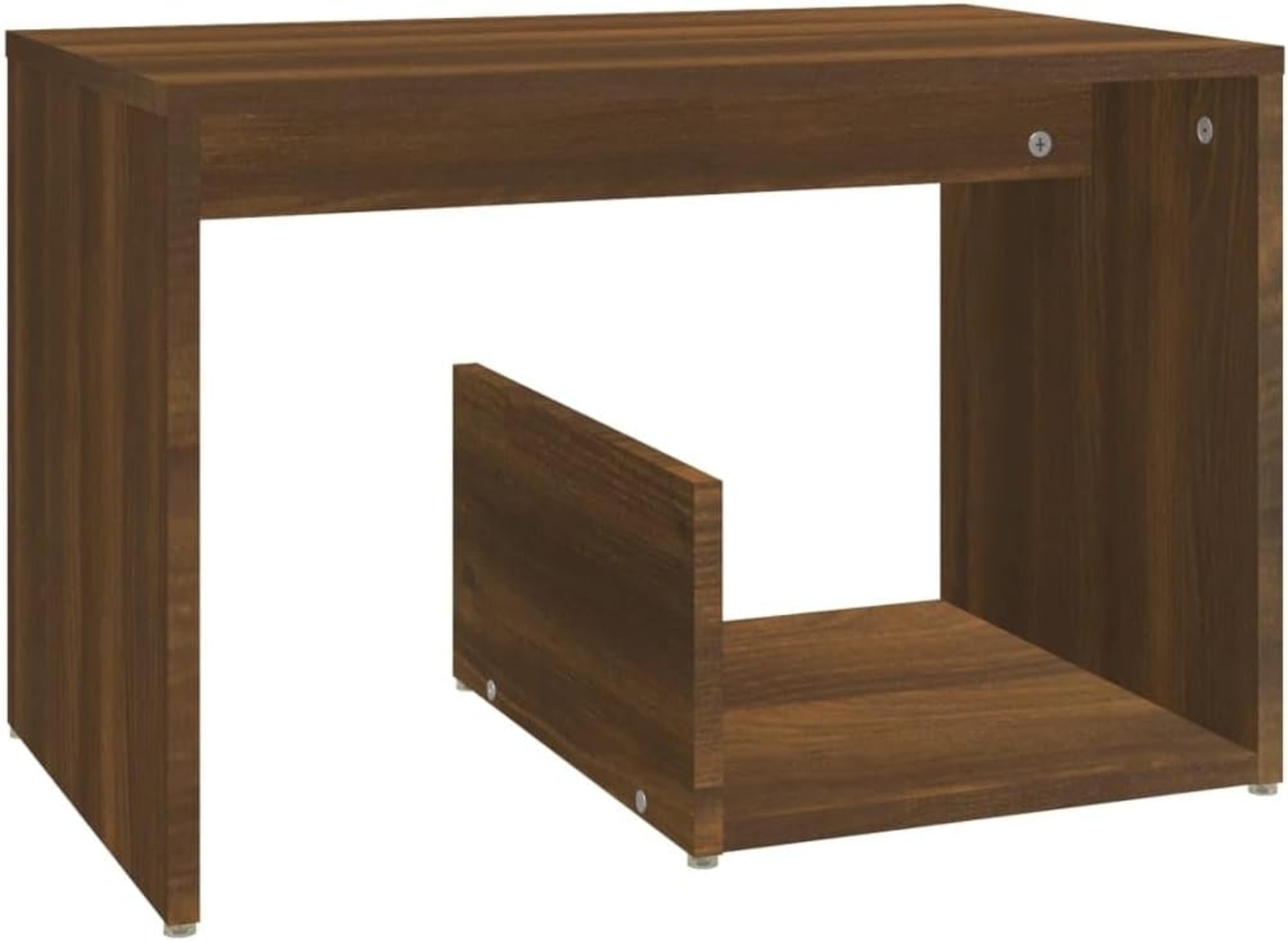 vidaXL Beistelltisch Braun Eichen-Optik 59x36x38 cm Holzwerkstoff 826634 Bild 1