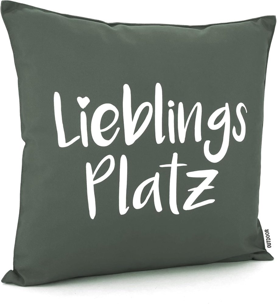 heimtexland Dekokissen Outdoorkissen Garten Deko Outdoor Kissen Maritim, schmutz- und wasserabweisend Bild 1