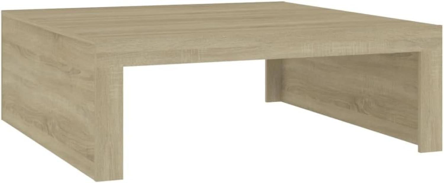 vidaXL Couchtisch Sonoma-Eiche 100 x 100 x 35 cm Spanplatte [808570] Bild 1