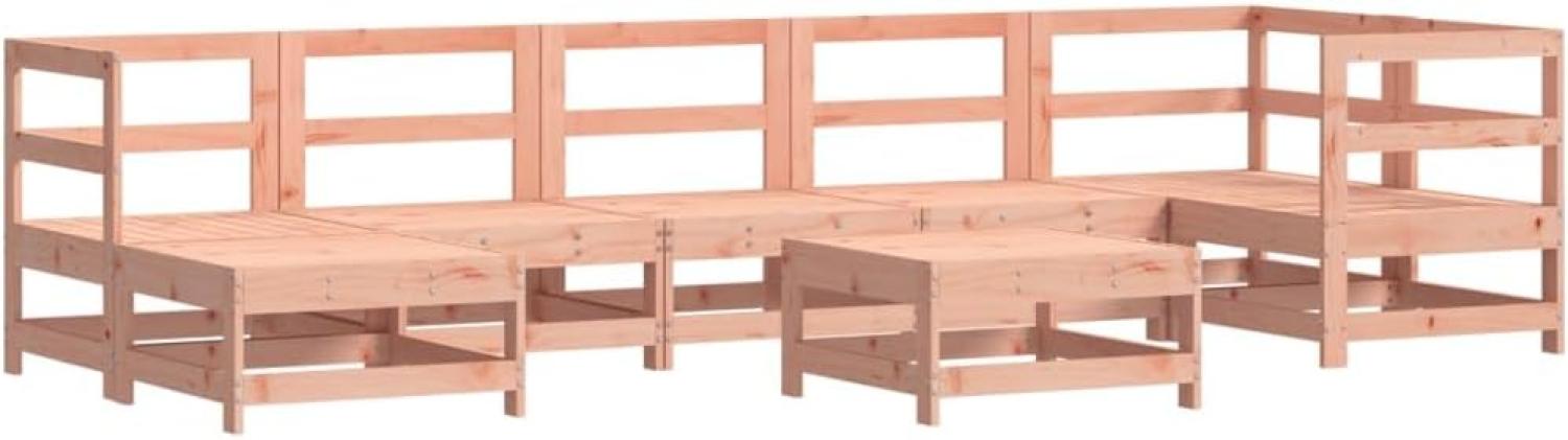 vidaXL 8-tlg. Garten-Lounge-Set Massivholz Douglasie 3186275 Bild 1