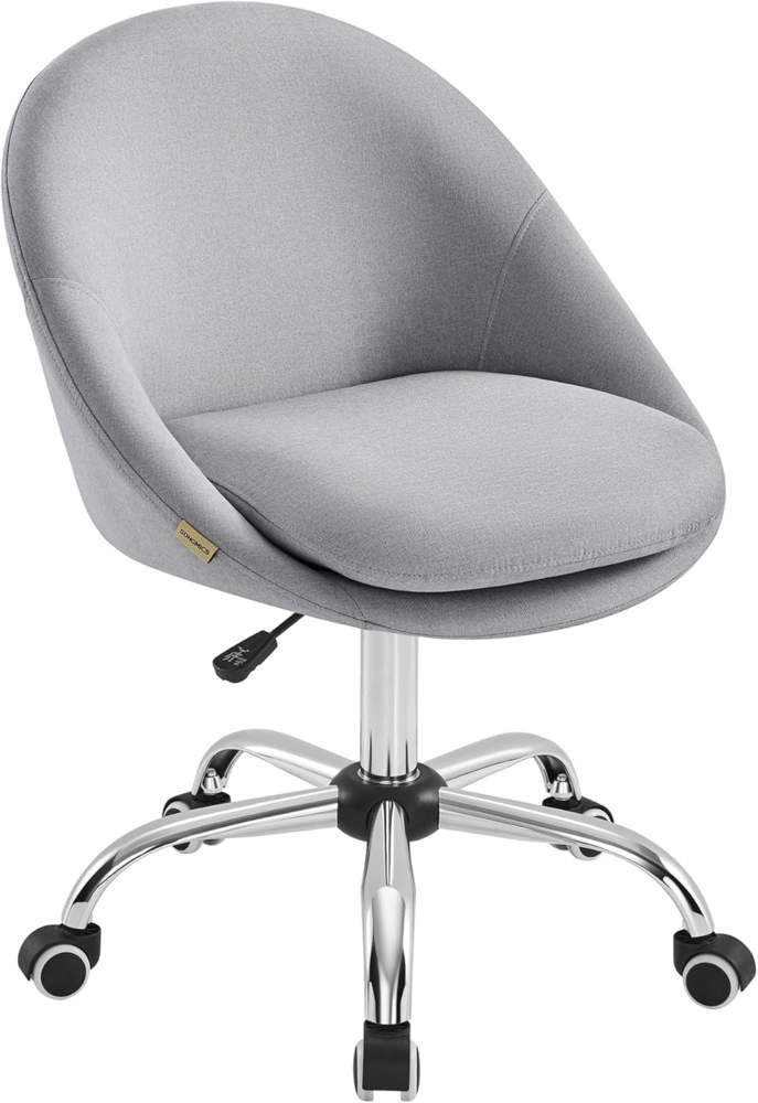 Songmics Drehstuhl, Schreibtischstuhl, höhenverstellbar, grau GBO020G01 Bild 1