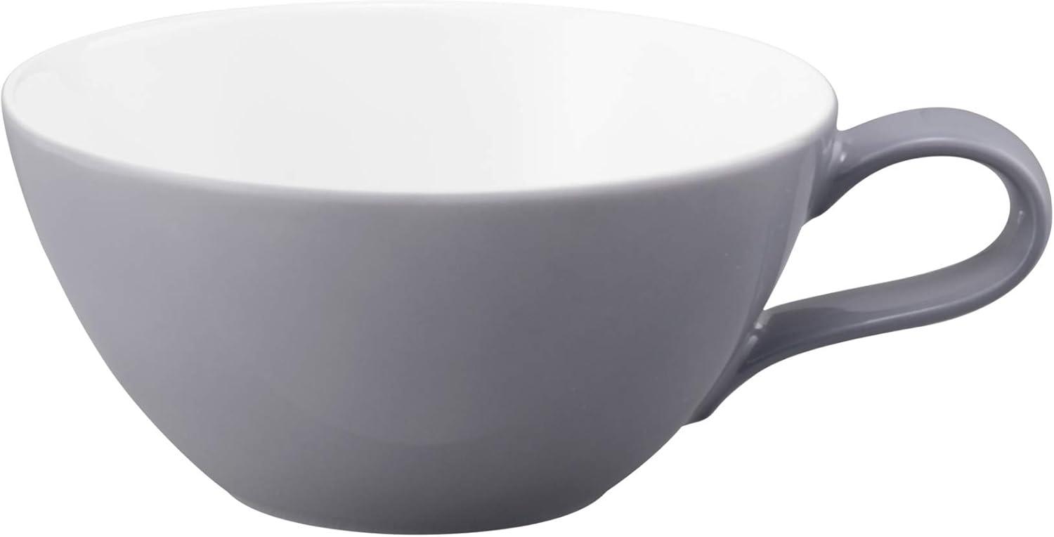 Tee-Obertasse 0,28 l Life Fashion Elegant Grey Seltmann Weiden Teetasse - Mikrowelle geeignet, Spülmaschinenfest Bild 1