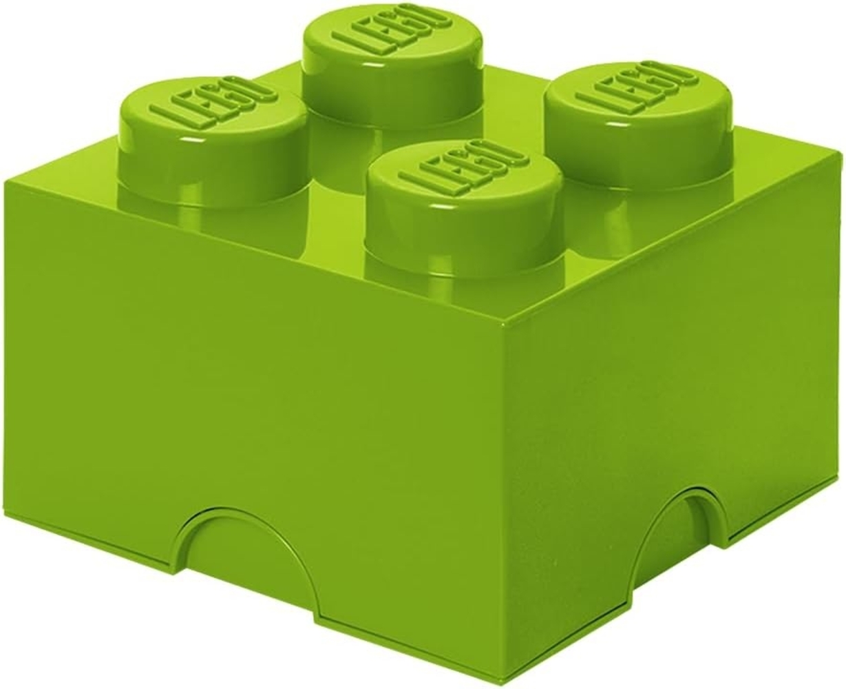 Lego 'Storage Brick 4' Aufbewahrungsbox lindgrün Bild 1