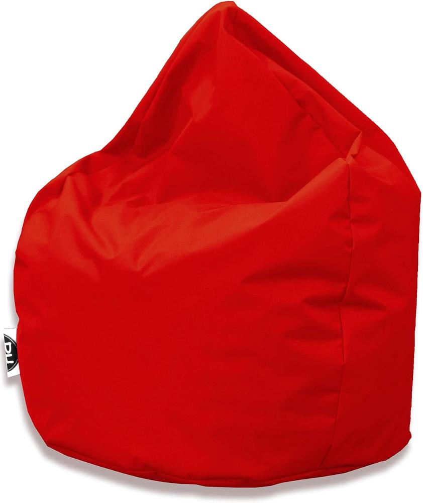 Patchhome Sitzsack Tropfenform - Rot für In & Outdoor XL 300 Liter - mit Styropor Füllung in 25 versch. Farben und 3 Größen Bild 1