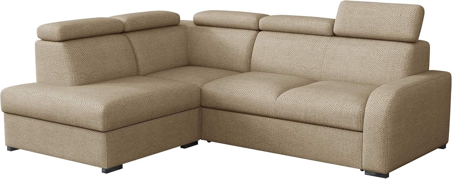 Ecksofa Apollo 2rRLXp mit Einstellbare Kopfstützen (Farbe: Crown 02, Seite: Links LXP+R+2R) Bild 1