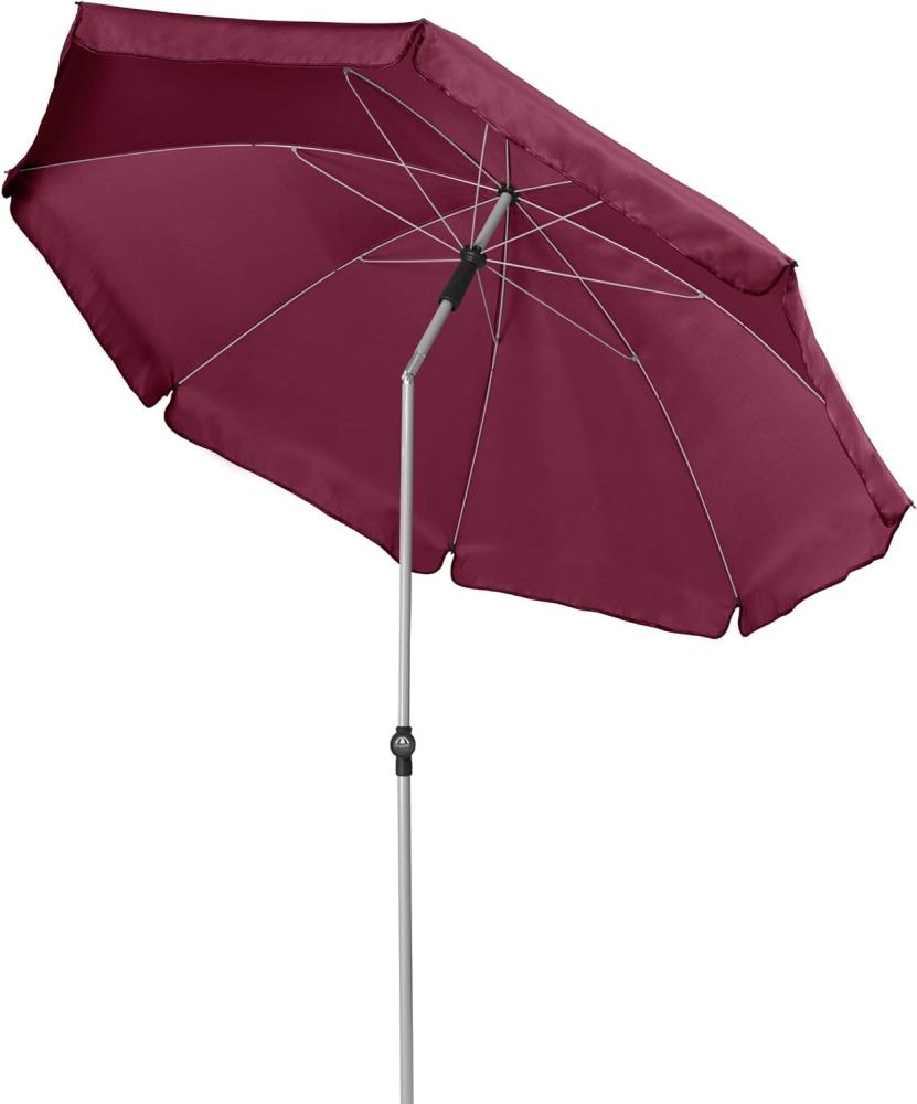 Doppler Robuster Sonnenschirm Active 200 cm bordeaux Bild 1