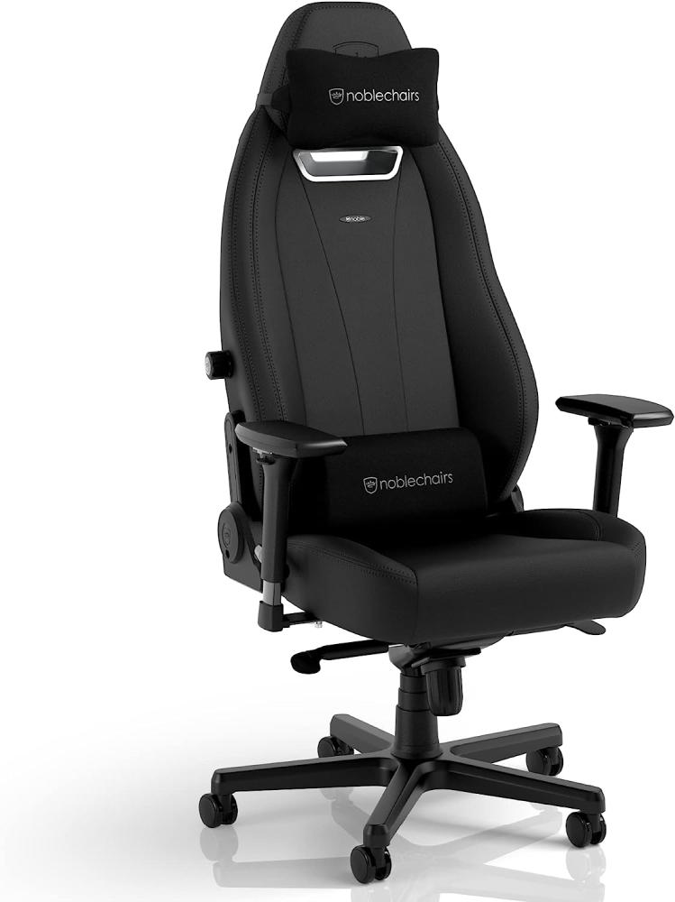 noblechairs LEGEND Gaming-Sessel 150 kg Gepolsterter Sitz Gepolsterte Rückenlehne 200 cm Schwarz Bild 1