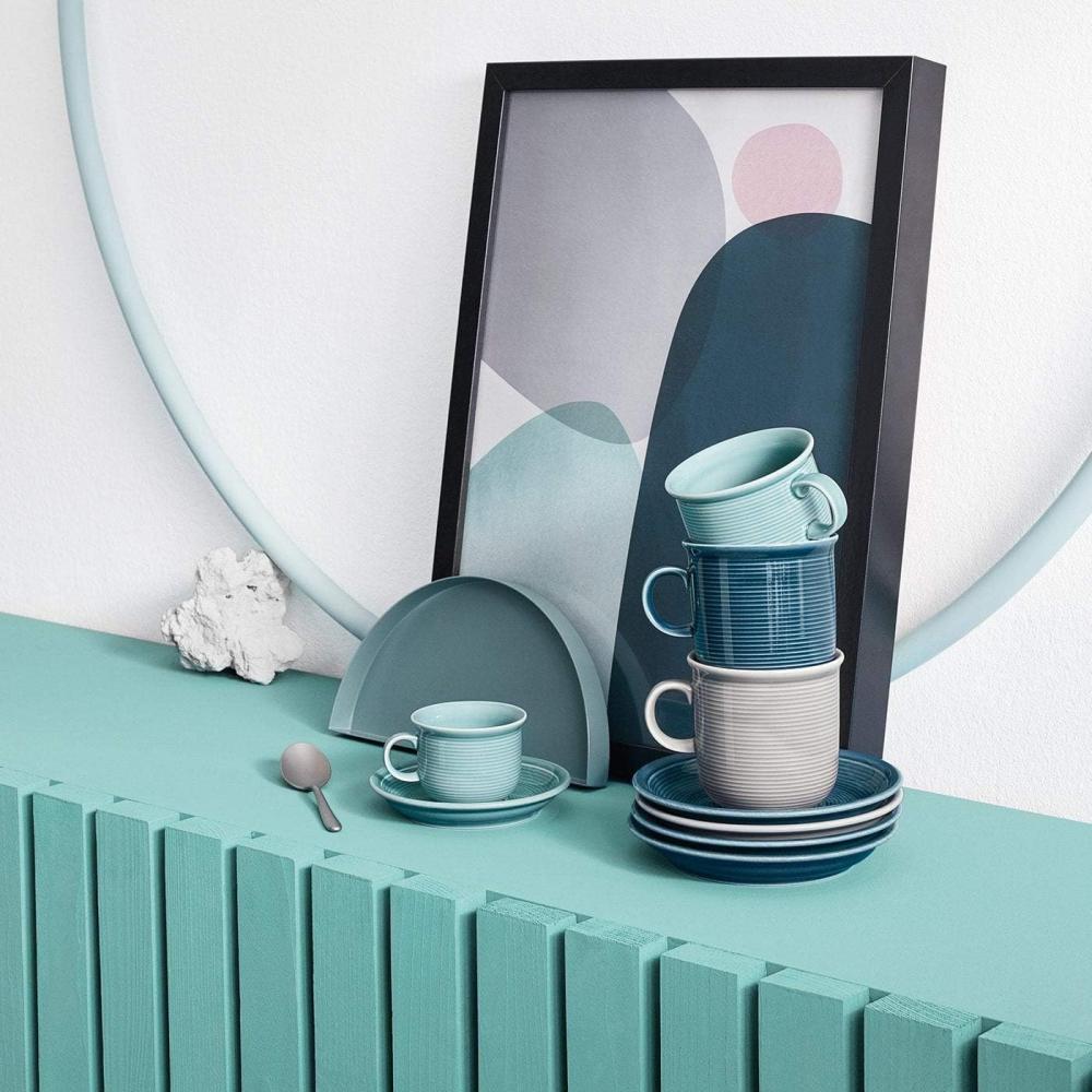 Espresso-Untertasse Trend Colour Moon Grey Thomas Porzellan Espressotasse - Mikrowelle geeignet, Spülmaschinenfest Bild 1