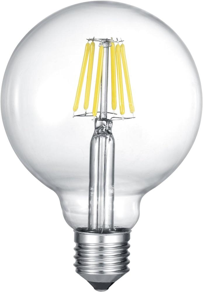 E27 Filament LED, 8 Watt, 810 Lumen, warmweiß, Ø12,5cm, 3 Stufen Dimmer Bild 1