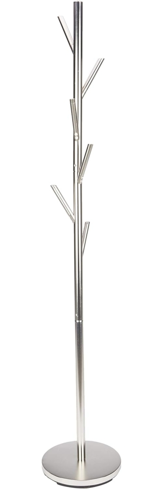 Kleiderständer Detroit aus Metall, Silber Bild 1